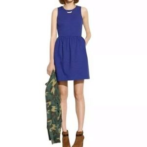 Madewell Sleeveless Blue A Line Dress - Size S